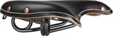 Selle Monte Grappa Sattel alte Grenzen Leder schwarz - afbeelding 1