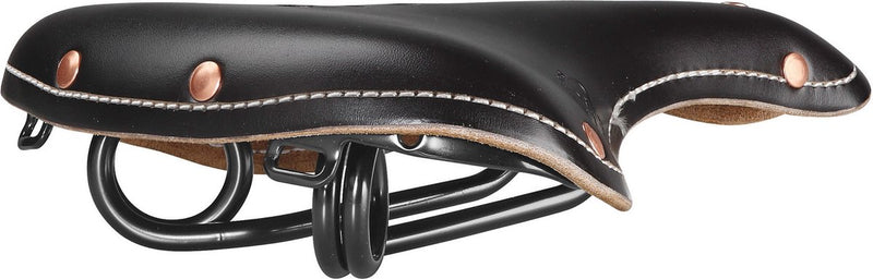 Selle Monte Grappa Sattel alte Grenzen Leder schwarz