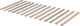 Holzlattenrost ohne Band – Holz – 2x200x80