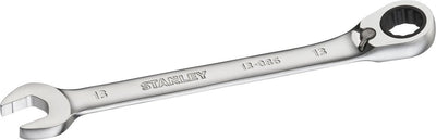 Stanley Handwerkzeuge Fatmax umkehrbarer Ringmaulschlüssel mit Ratsche 13 mm – FMMT13086-0 – FMMT13086-0