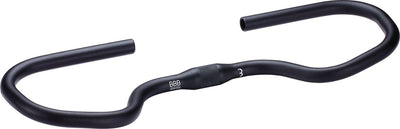 BBB Cycling Multibar OS Fahrradlenker – leichter Butterfly-Lenker – ergonomischer Fahrradlenker Citybike – Aluminium – schwarz – BHB-30OS