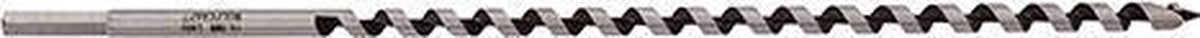 Wolfcraft – 10-mm-Schlangenbohrer für Holzbalken – 400 mm – Holzbohrer mit Sechskantschaft – Sechskant – Bohrer für Holz – 7670010