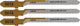 Wolfcraft – 3 Stichsägeblätter für Sperrholz – 20 mm – HCS mit T-Schaft – 8018000