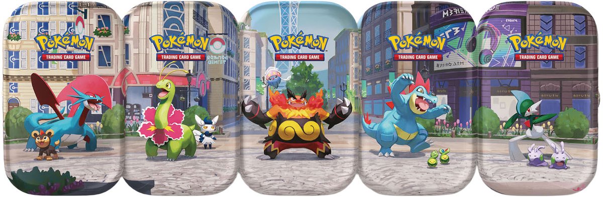 Asmodee Pokémon Mega Evolution Chaos Rising Lumious City Mini-Dose