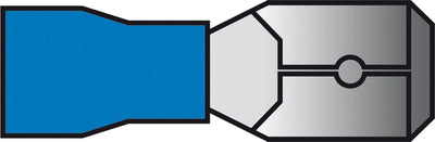 Carpoint Kabelverbinder 740 blau Blister 10 Stück