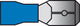 Carpoint Kabelverbinder 740 blau Blister 10 Stück