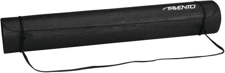 Avento Fitness Yogamatte Basic – 173 x 61 x 0,4 cm – Schwarz