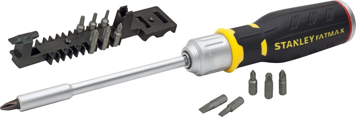Stanley Handwerkzeuge Fatmax® Ratschenschraubendreher 12 Bits – fmht0-62690
