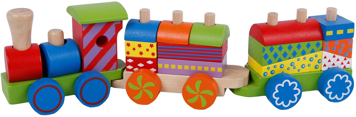 Holzstapelzug mit 2 Wagen