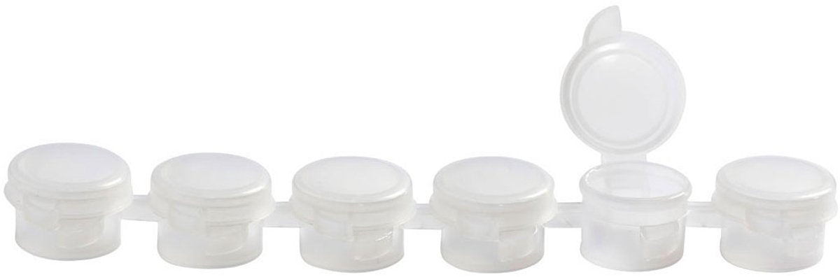 Creativ Company Streifenfarbtöpfe, 20x6 Stück, 1 Box