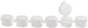Creativ Company Streifenfarbtöpfe, 20x6 Stück, 1 Box