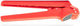 Dreamfarm Knoblauchpresse Garject Lite, rotes Nylon – 19 cm – leicht zu reinigen |