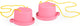 Pink Walking Spulbins mit Hufeisendruck