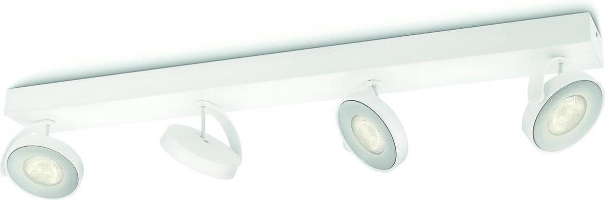Philips LED Philips Clockwork Aufbaustrahler – 4-flammig – Weiß
