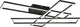Rl Live Your Light Reality Corso - Deckenleuchte - Schwarz matt - inkl. 1x SMD 36W