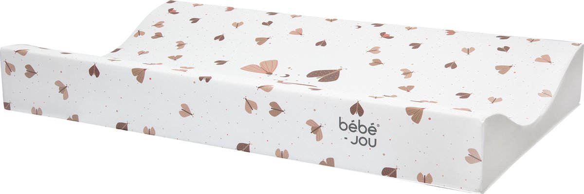 Bébé-jou Wickelauflage süßer Schmetterling 72 x 44 cm