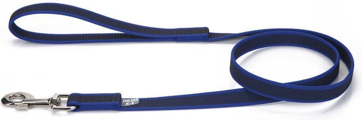 Julius k9 rutschfeste Hundeleine mit Griff, 3 m (20 mm), blau