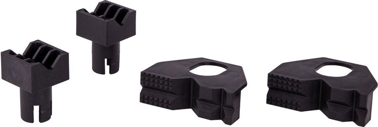 Wolfcraft - Spannbacken-Set für Flach- und Rundspannung für Arbeitstisch - Arbeitsplattenklemme - Werkbankklemme - 6174000