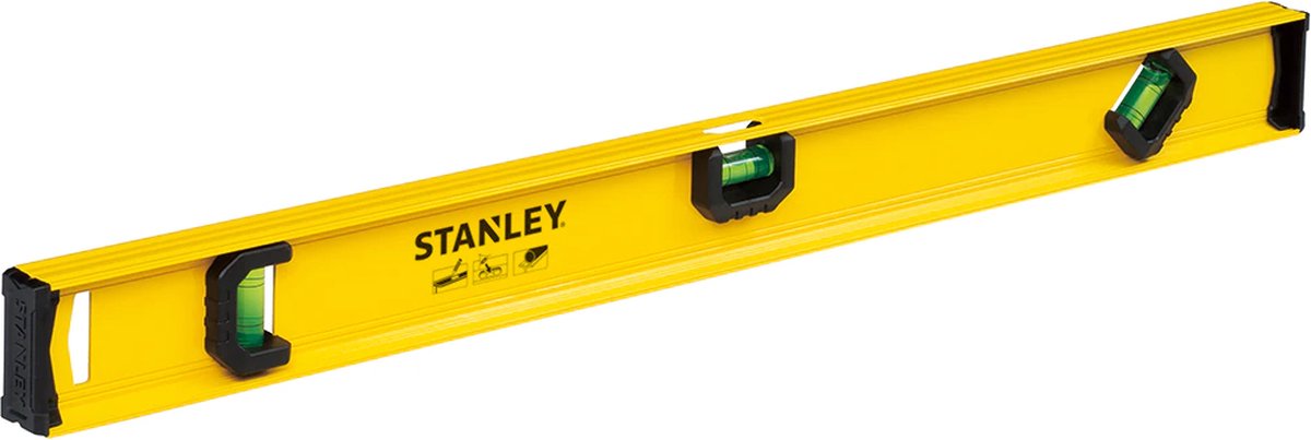 Stanley Wasserwaage I-Beam 1200 mm 3 l mit 180°-Libelle