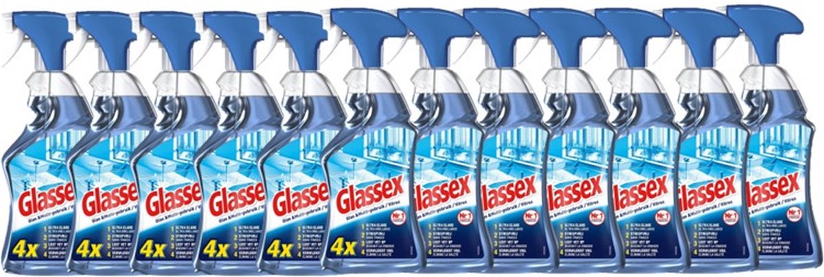 Auflistung der Glassex-Glas-Multicases