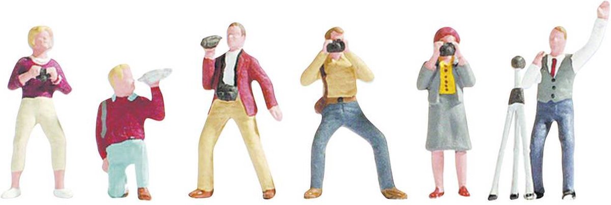 Noch 36571 n Fotografenfiguren bemalt, stehend