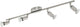Eglo Buzz - Deckenstrahler - 4 Lichter - LED - Nickel matt