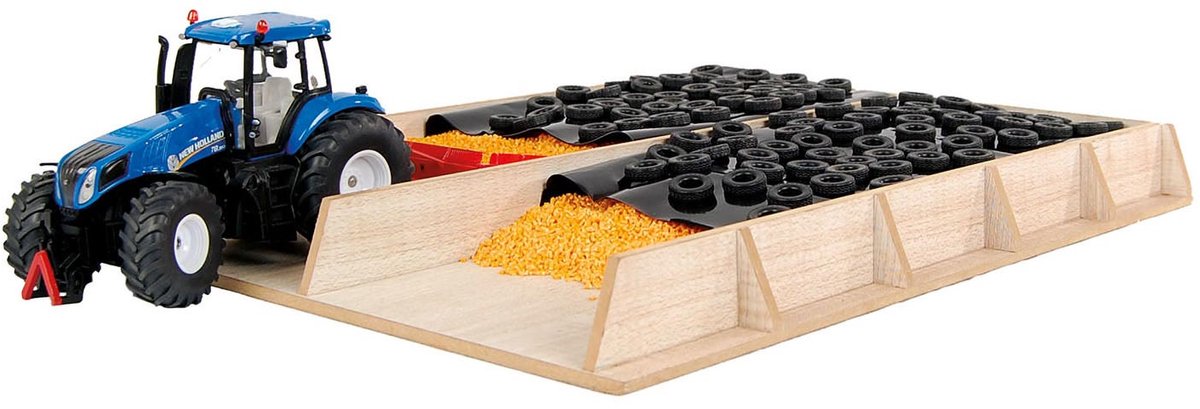 Kids Globe Globe Slot Silo Wood 1:32