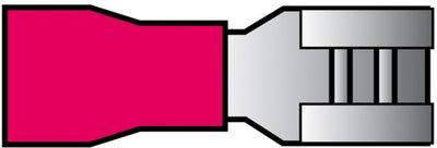 Carpoint Kabelverbinder 741 rot Blister 10 Stück