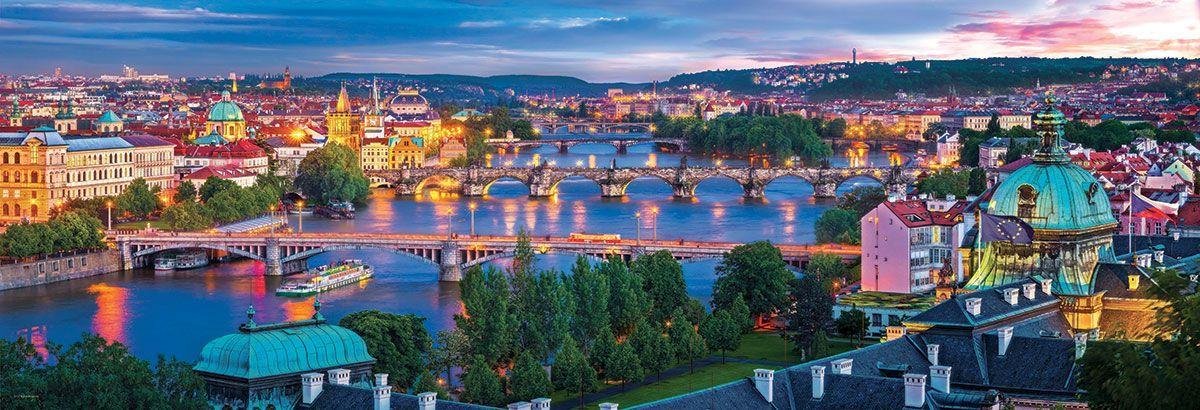 Eurographics Prag Panorama Tschechien Puzzle 1000 Puzzle