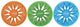 Eddy Toys Frisbee 30 cm – Wurfscheibe – Outdoor-Spielzeug – Kunststoff-Frisbee für Garten und Strand – sortiert