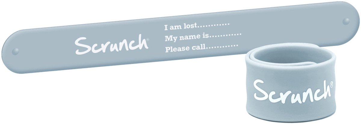 Scrunch SOS-Gurt – blau – faltbar – recycelbar