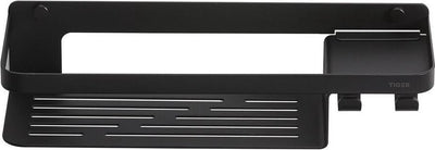 Tiger Caddy – Duschregal – Duschkorb mit Haken 32 cm – Schwarz