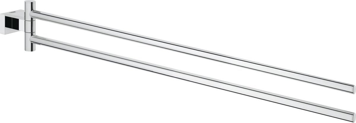 Grohe Essentials Cube Handtuchhalter – mit zwei drehbaren Armen