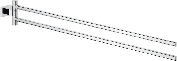 Grohe Essentials Cube Handtuchhalter – mit zwei drehbaren Armen
