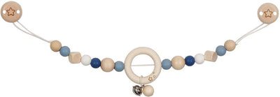 Goki Holz Kinderwagenstern Sternblau mit Clips