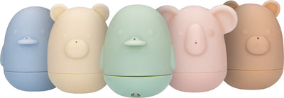 Alecto BT5 Badethermometer – Set aus fünf bunten Badespielzeugen mit Thermometer – Badespielzeug für Babys und Kinder