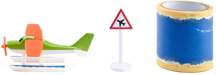 Siku wasserflugzeug Jungen 9 cm 5 Meter grün 3-teilig