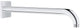 Grohe Regendusche Duscharm – 28,6 cm – quadratische Rosette – Chrom