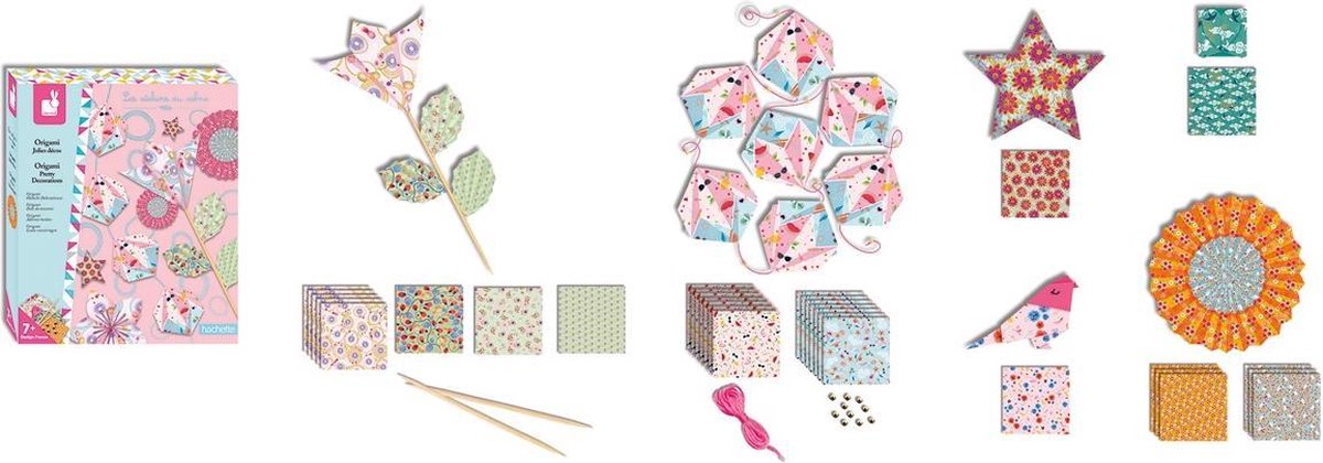 Janod – Les Ateliers du Calme – Origami-Bastelset
