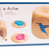 BS Toys Vögel in Action Hout Child Game