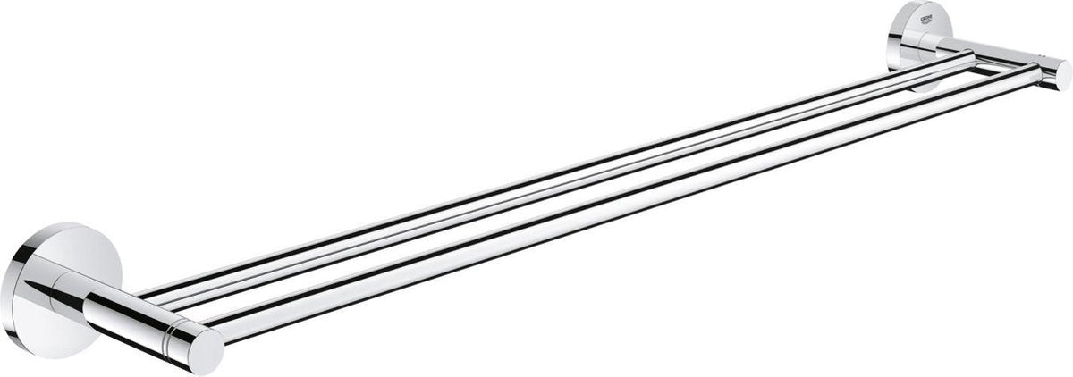 Grohe Essentials Doppel-Handtuchhalter – 60 cm – Metall – Chrom