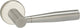 Impresso Retford Hocker mit runder, verdeckter Rosette aus Edelstahl