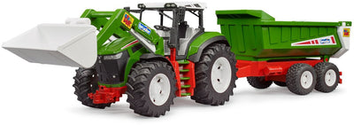 Bruder Roadmax -Traktor mit Frontlader und Anhänger