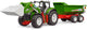 Bruder Roadmax -Traktor mit Frontlader und Anhänger