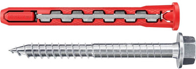 Fischer Hybridpower-Serie - Stecker - 10x90 mm - inklusive Schraube - feuerbeständig