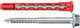 Fischer Hybridpower-Serie - Stecker - 10x90 mm - inklusive Schraube - feuerbeständig