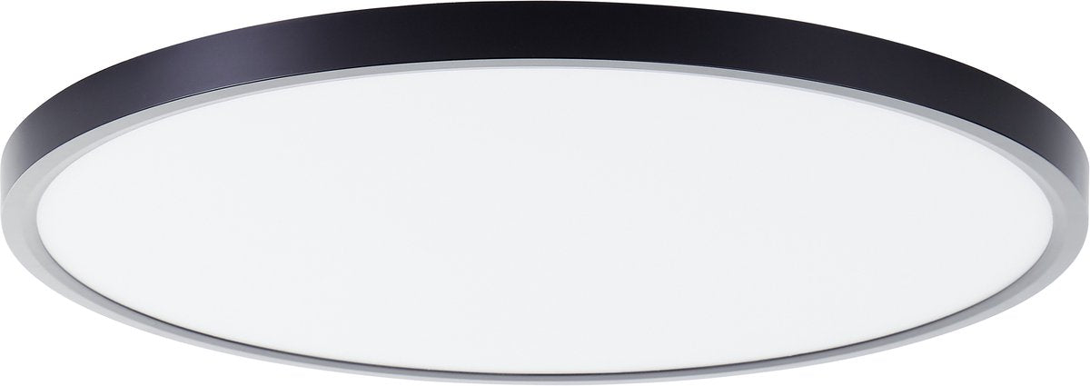 Brilliant Lotti – Deckenleuchte – ø 50 cm – LED 30 W – 4000 lm – 3000 K – RGB – dimmbar – Fernbedienung – Timer – Nachtlicht – Tuya – Schwarz