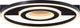 Brilliant Queens – Deckenleuchte – LED 26 W – 3000 K – Schwarz