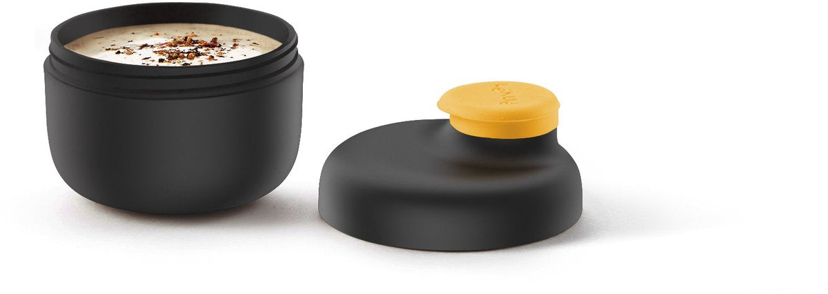 Lékué Dressing- und Saucenbehälter zum Mitnehmen – schwarz