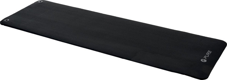 Pure2improve Fitnessmat NBR 182 x 61 cm PVC Schwarz